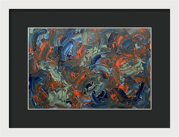 Abstract Expressionist Swirls