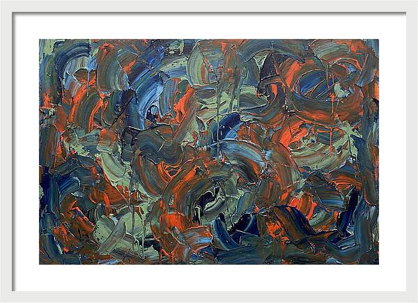 Abstract Expressionist Swirls