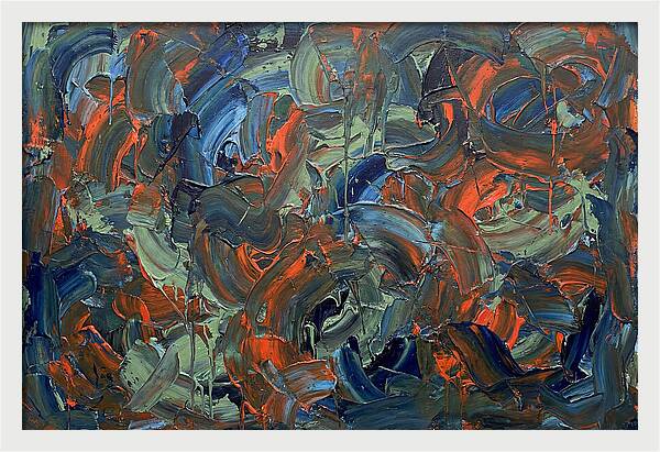Abstract Expressionist Swirls