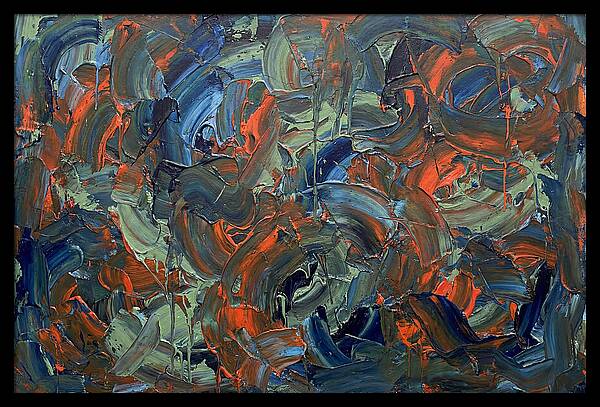 Abstract Expressionist Swirls