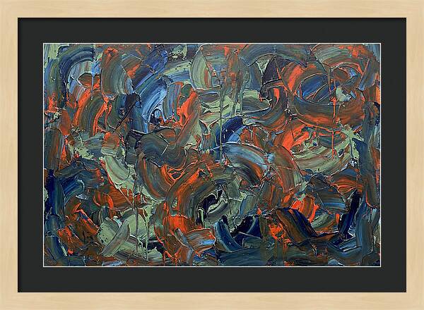 Abstract Expressionist Swirls