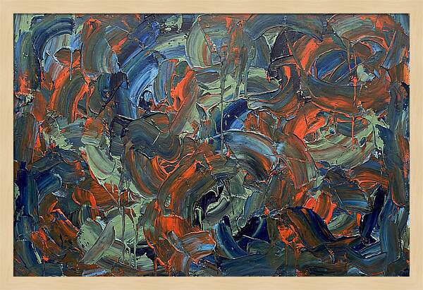 Abstract Expressionist Swirls