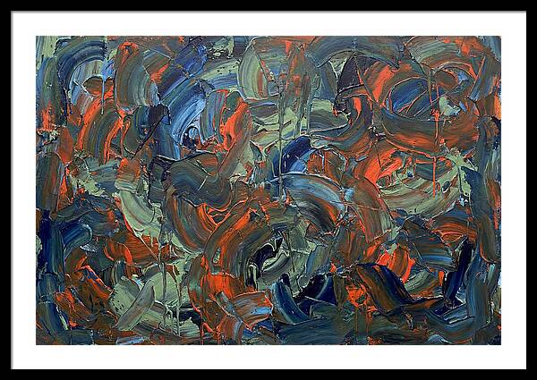 Abstract Expressionist Swirls