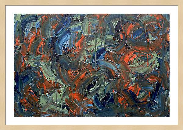 Abstract Expressionist Swirls