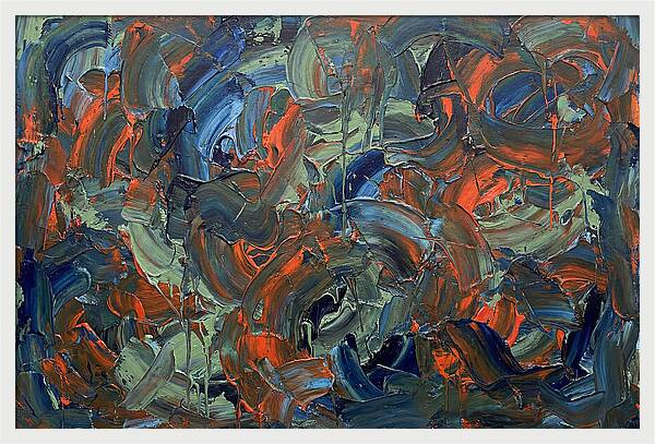 Abstract Expressionist Swirls