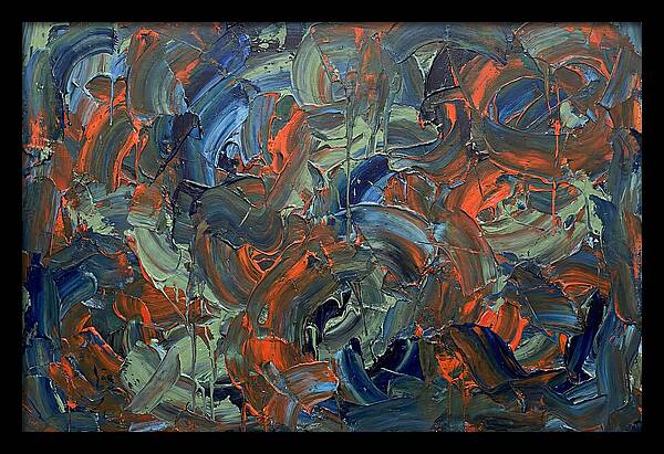 Abstract Expressionist Swirls