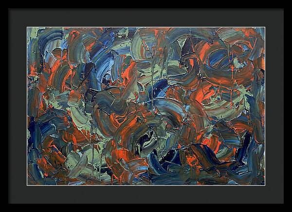 Abstract Expressionist Swirls