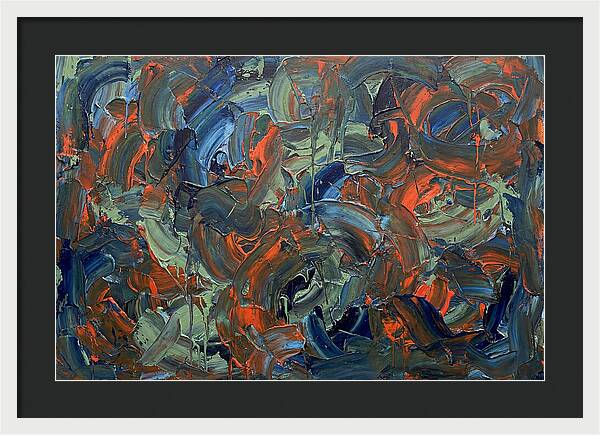 Abstract Expressionist Swirls