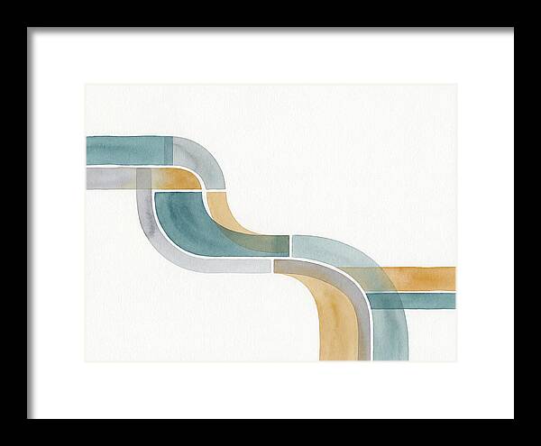 Abstract Flowing Shapes