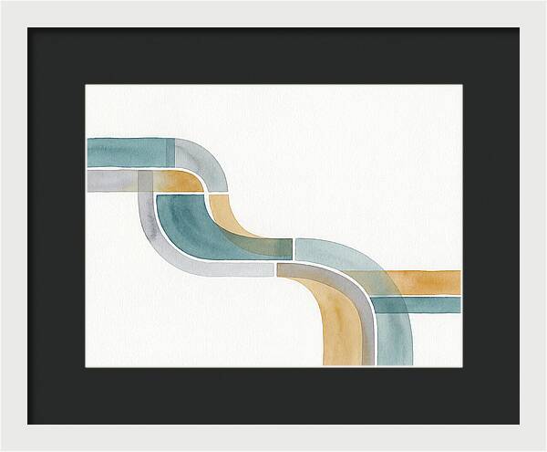 Abstract Flowing Shapes