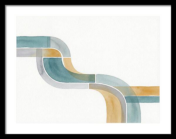 Abstract Flowing Shapes