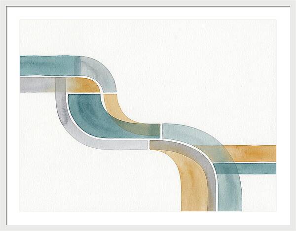 Abstract Flowing Shapes