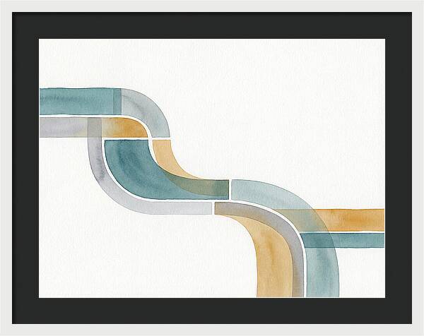 Abstract Flowing Shapes