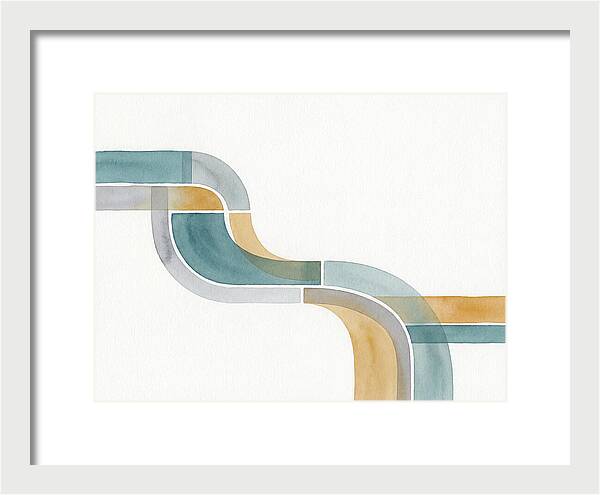 Abstract Flowing Shapes