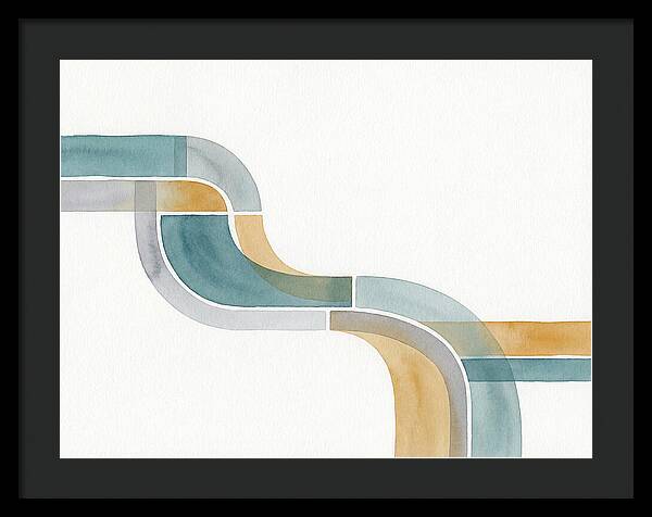 Abstract Flowing Shapes