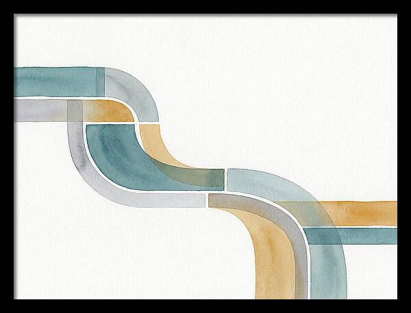 Abstract Flowing Shapes