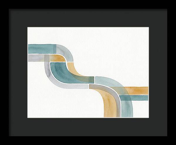 Abstract Flowing Shapes