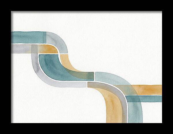 Abstract Flowing Shapes