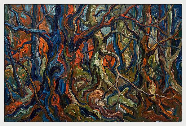 Abstract Forest Expressionism