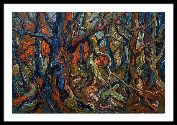 Abstract Forest Expressionism