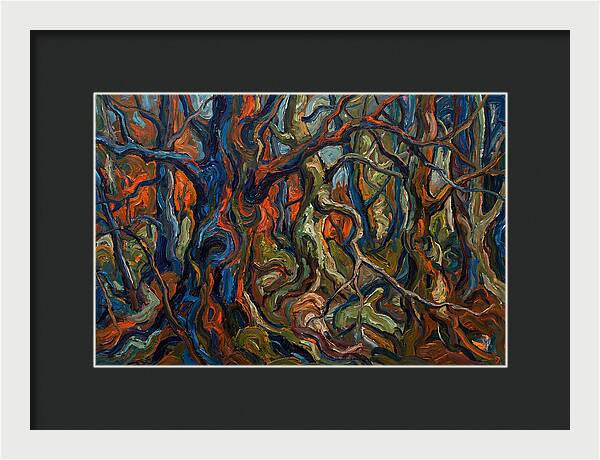 Abstract Forest Expressionism