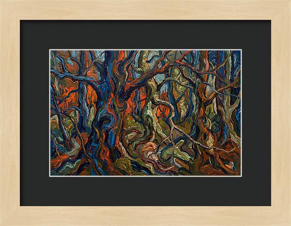 Abstract Forest Expressionism