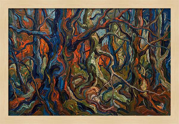 Abstract Forest Expressionism