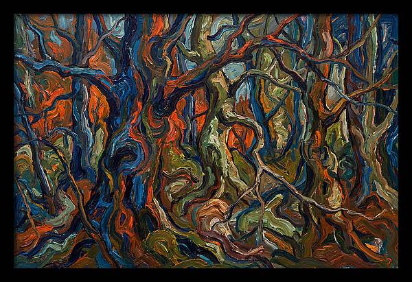 Abstract Forest Expressionism
