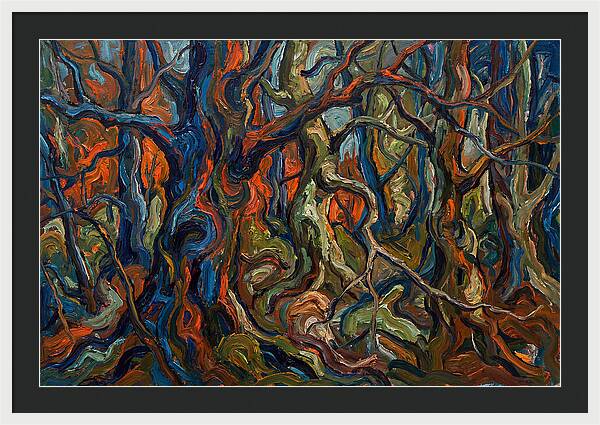 Abstract Forest Expressionism