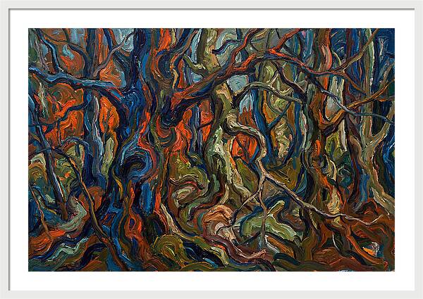 Abstract Forest Expressionism
