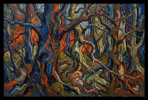 Abstract Forest Expressionism
