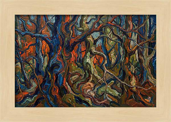 Abstract Forest Expressionism