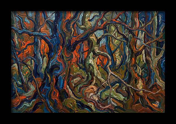 Abstract Forest Expressionism