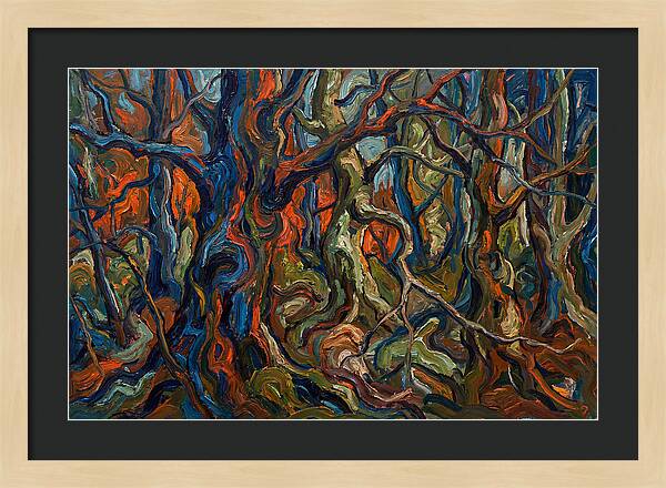 Abstract Forest Expressionism