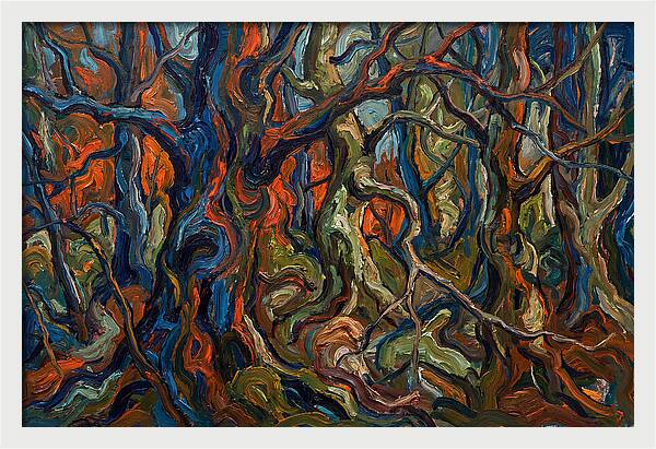 Abstract Forest Expressionism