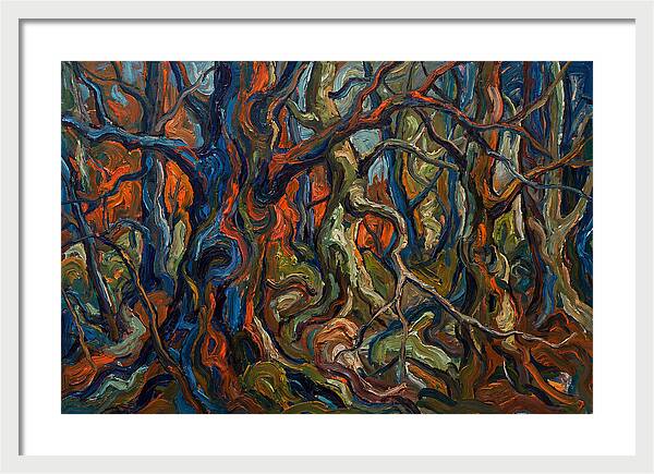 Abstract Forest Expressionism