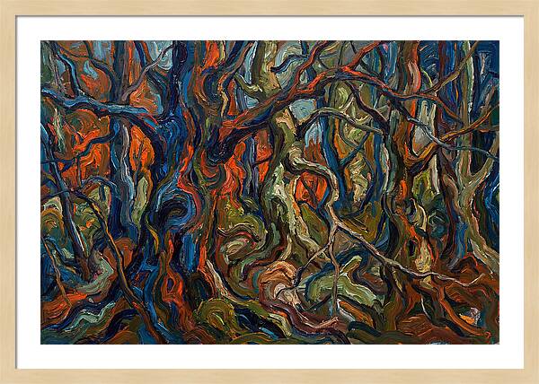 Abstract Forest Expressionism