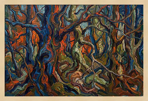 Abstract Forest Expressionism