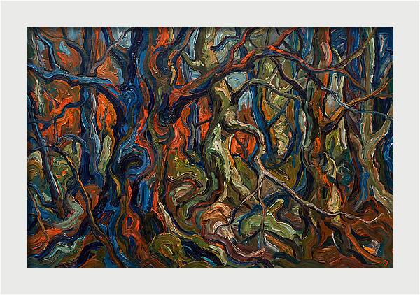 Abstract Forest Expressionism