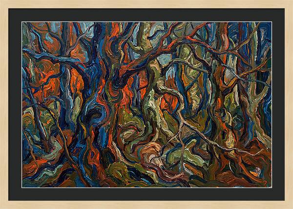 Abstract Forest Expressionism