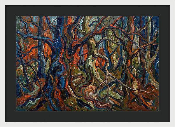 Abstract Forest Expressionism