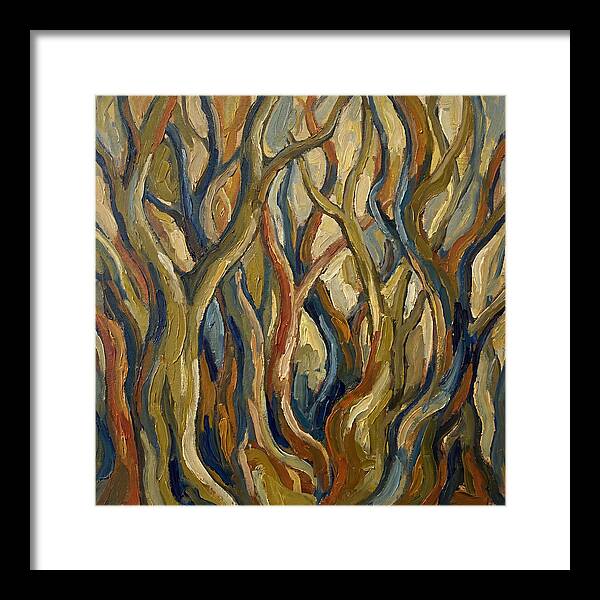 Abstract Forest Serenity