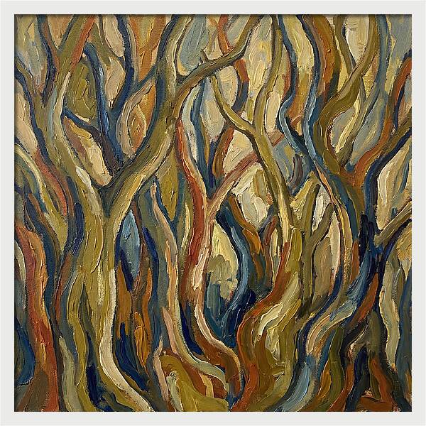 Abstract Forest Serenity