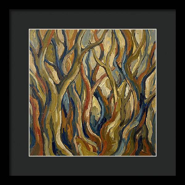 Abstract Forest Serenity
