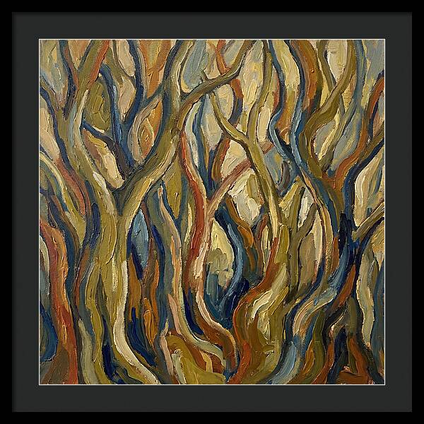 Abstract Forest Serenity