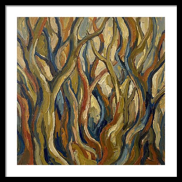 Abstract Forest Serenity