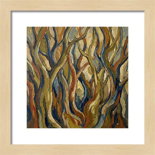 Abstract Forest Serenity