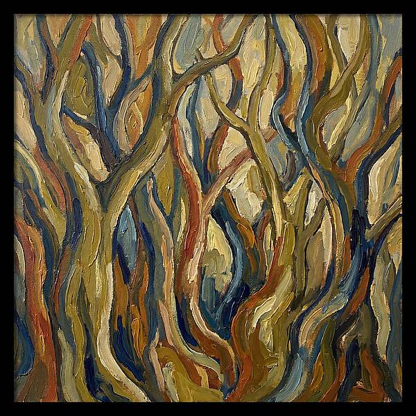 Abstract Forest Serenity