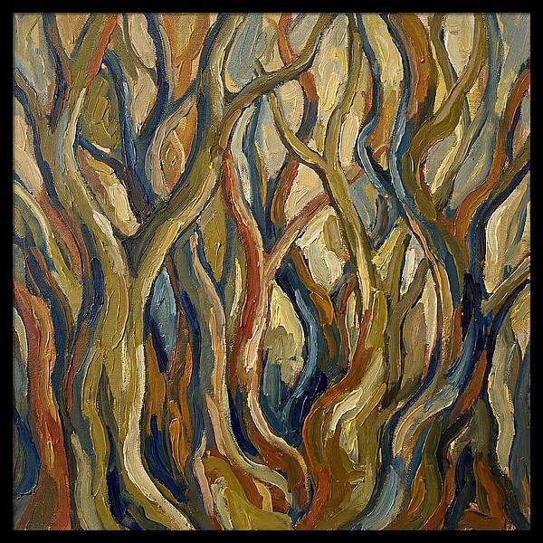 Abstract Forest Serenity