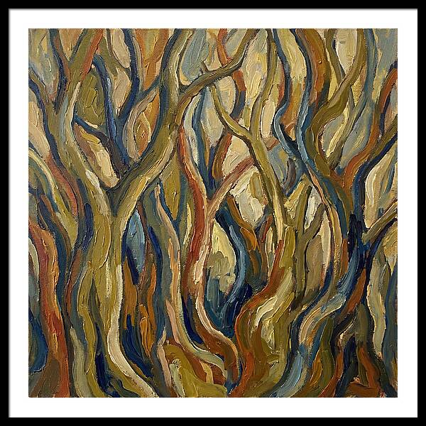 Abstract Forest Serenity
